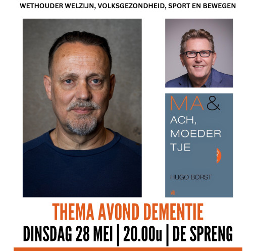 Poster thema avond dementie.